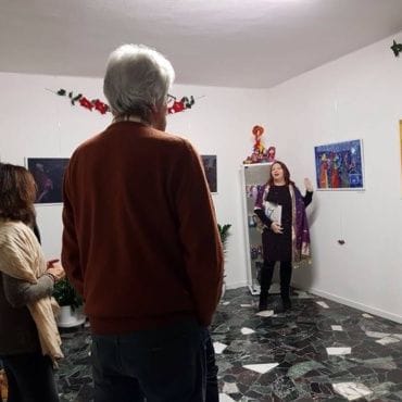 PROGETTO 7LUNE-"MUESTRA DE ARTE OBJETO"-VENECIA ITALIA DIC 2017: