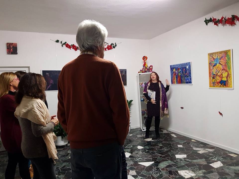 PROGETTO 7LUNE-"MUESTRA DE ARTE OBJETO"-VENECIA ITALIA DIC 2017: