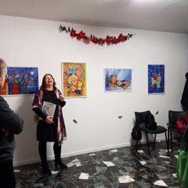 PROGETTO 7LUNE-"MUESTRA DE ARTE OBJETO"-VENECIA ITALIA DIC 2017: