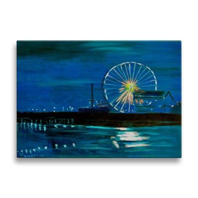 Pintura al Oleo Juanchiz - Coachella USA